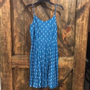 Teal Swing Dress
